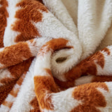 Warm Faux Fur Luxury Sofa Throw Blankets, Soft Cozy Thick Plush Shaggy Blankets for Couch Chair Bed - Ornate Home