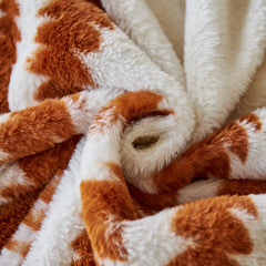 Warm Faux Fur Luxury Sofa Throw Blankets, Soft Cozy Thick Plush Shaggy Blankets for Couch Chair Bed - Ornate Home