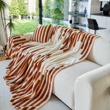 Warm Faux Fur Luxury Sofa Throw Blankets, Soft Cozy Thick Plush Shaggy Blankets for Couch Chair Bed - Ornate Home