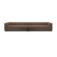 Warner Channel Brown 2-Piece Long Sofa Set - Ornate Home