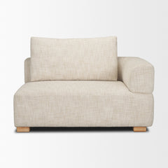 Warner Frame Beige 2-Piece Sofa Set with Back Cushions - Ornate Home