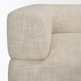 Warner Frame Beige 3-Piece Long Left Arm Sofa Set with Small Corner Piece - Ornate Home