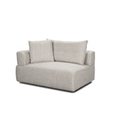 Warner Gray 3-Piece Long Right Arm Sofa Set with Corner Piece - Ornate Home