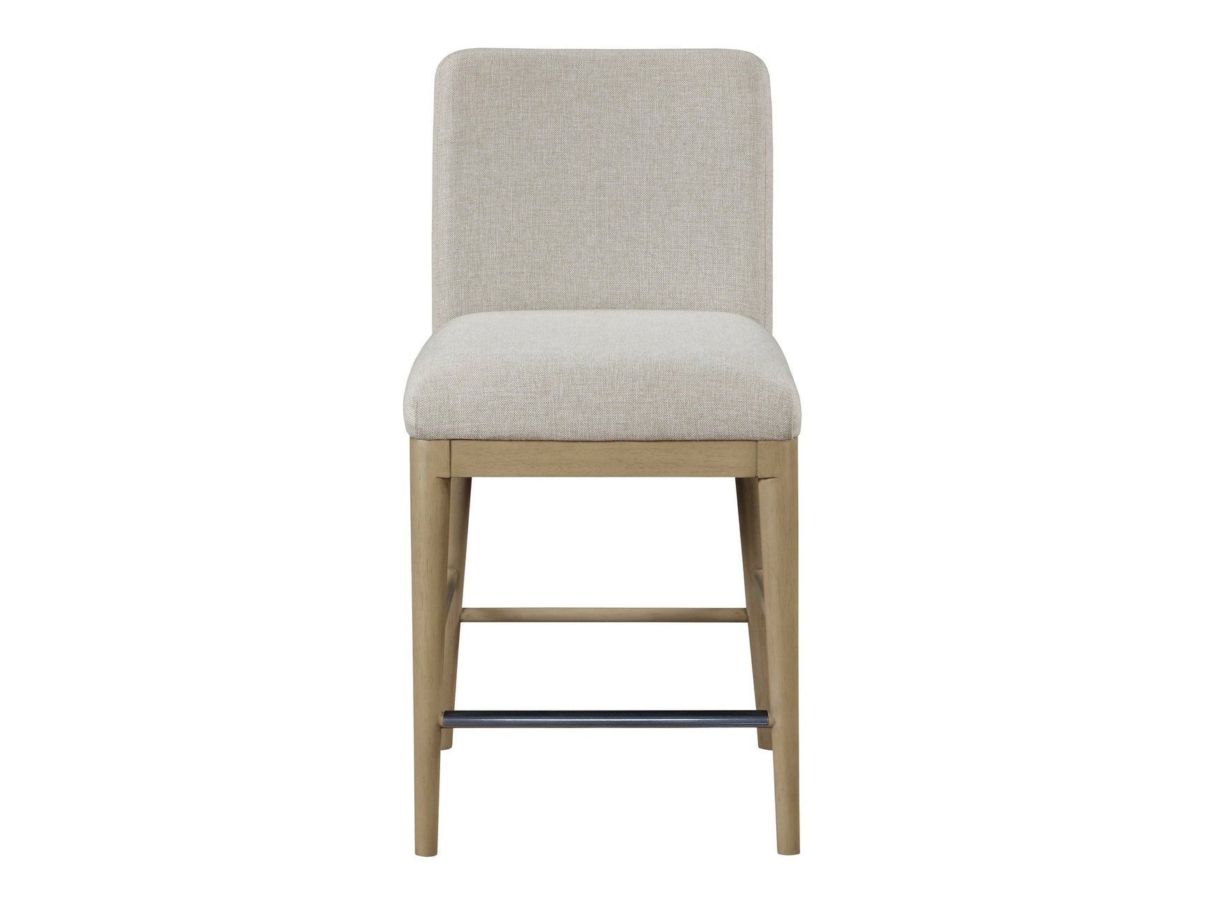 Warner Natural/Beige Counter Height Chair (Set of 2) - Ornate Home