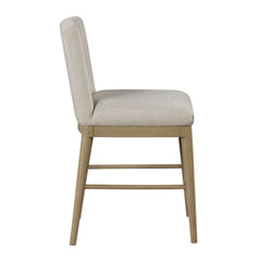 Warner Natural/Beige Counter Height Chair (Set of 2) - Ornate Home
