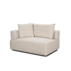 Warner Oatmeal 3-Piece Standard Sofa Set with Corner Piece - Ornate Home