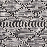 Warrandyte 5x7 Black&White High-Low Rug - Clearance - Ornate Home