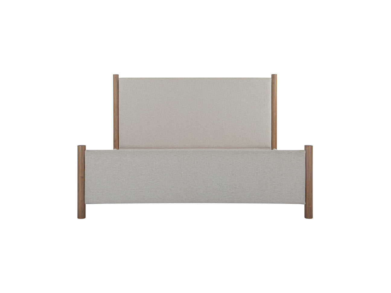 Warren Beige King Bed - Ornate Home