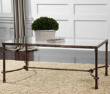 Warring Bronze Iron Coffee Table - Ornate Home