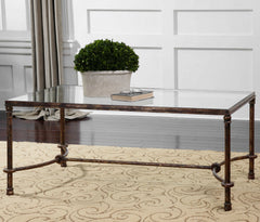 Warring Bronze Iron Coffee Table - Ornate Home