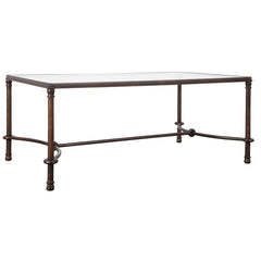 Warring Bronze Iron Coffee Table - Ornate Home