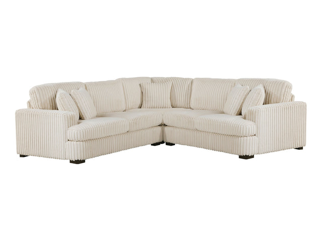 Warwick Beige 3-Piece Sectional - Ornate Home