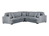 Warwick Gray 3-Piece Sectional - Ornate Home