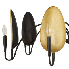 Warwick Matte Black 6 Light Chandelier - Ornate Home