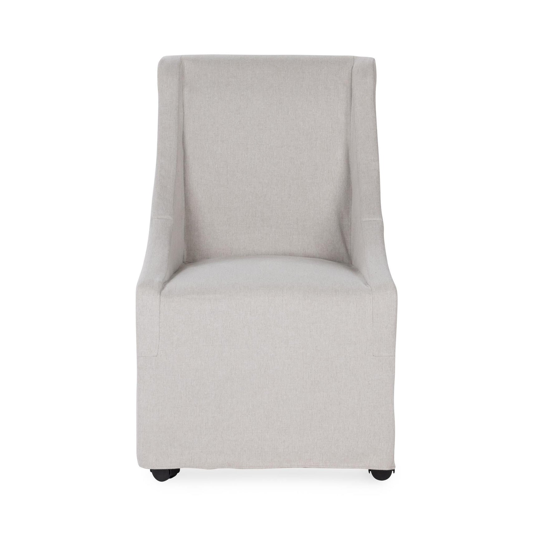 Warwick Sandy Tan Dining Chair with Casters - Ornate Home