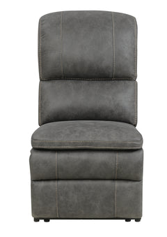Wasatch Iron Fabric 6-Pc Power Reclining Sectional with 2 Power Recliners - Ornate Home