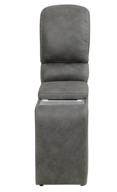 Wasatch Iron Fabric 6-Pc Power Reclining Sectional with 2 Power Recliners - Ornate Home