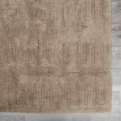 Washable Handmade Wool Rug - Brown - Clearance - Ornate Home