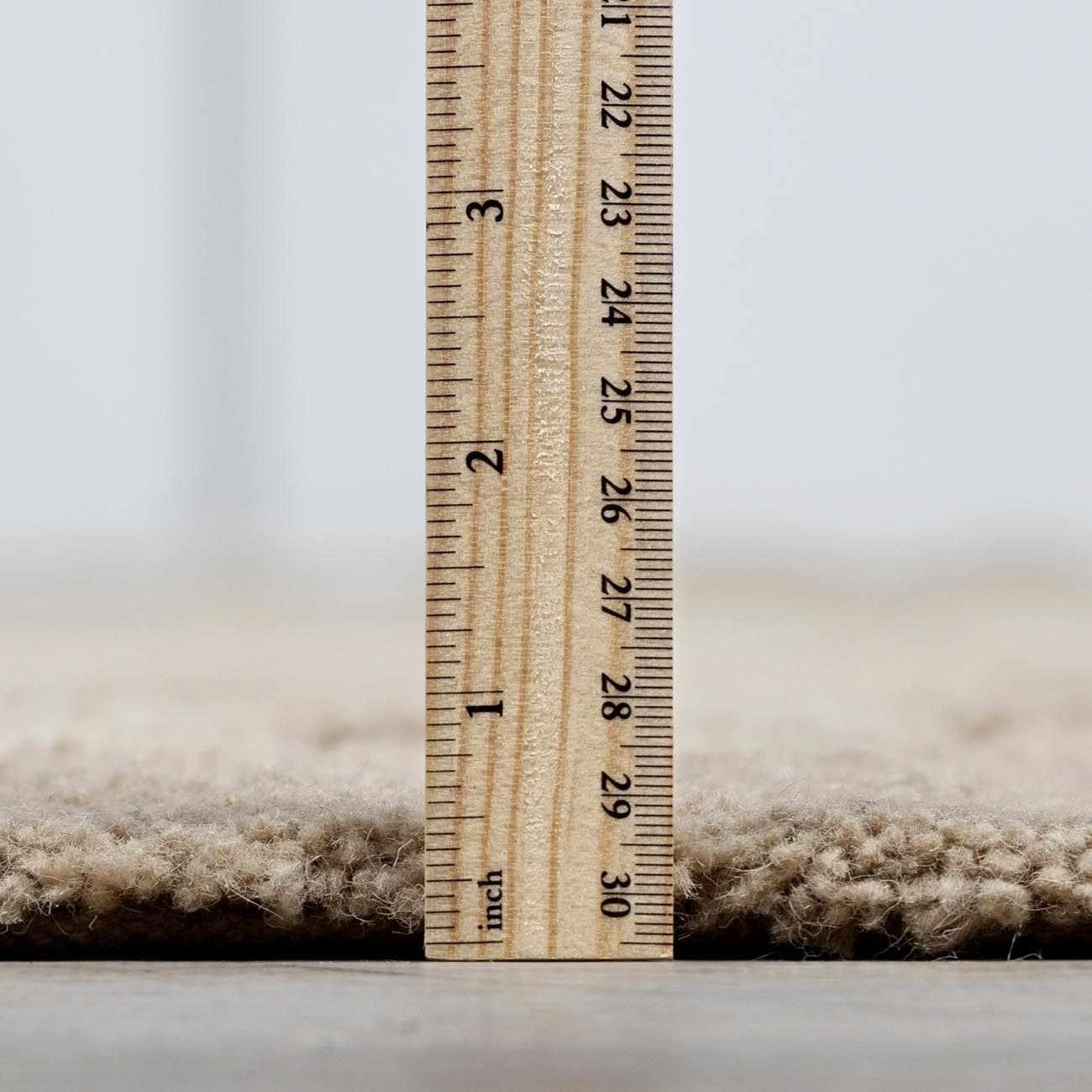 Washable Handmade Wool Rug - Brown - Ornate Home