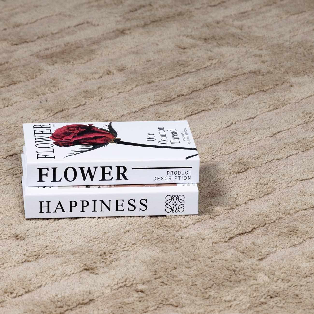 Washable Handmade Wool Rug - Brown - Ornate Home