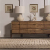 Washable Handmade Wool Rug - Brown - Ornate Home