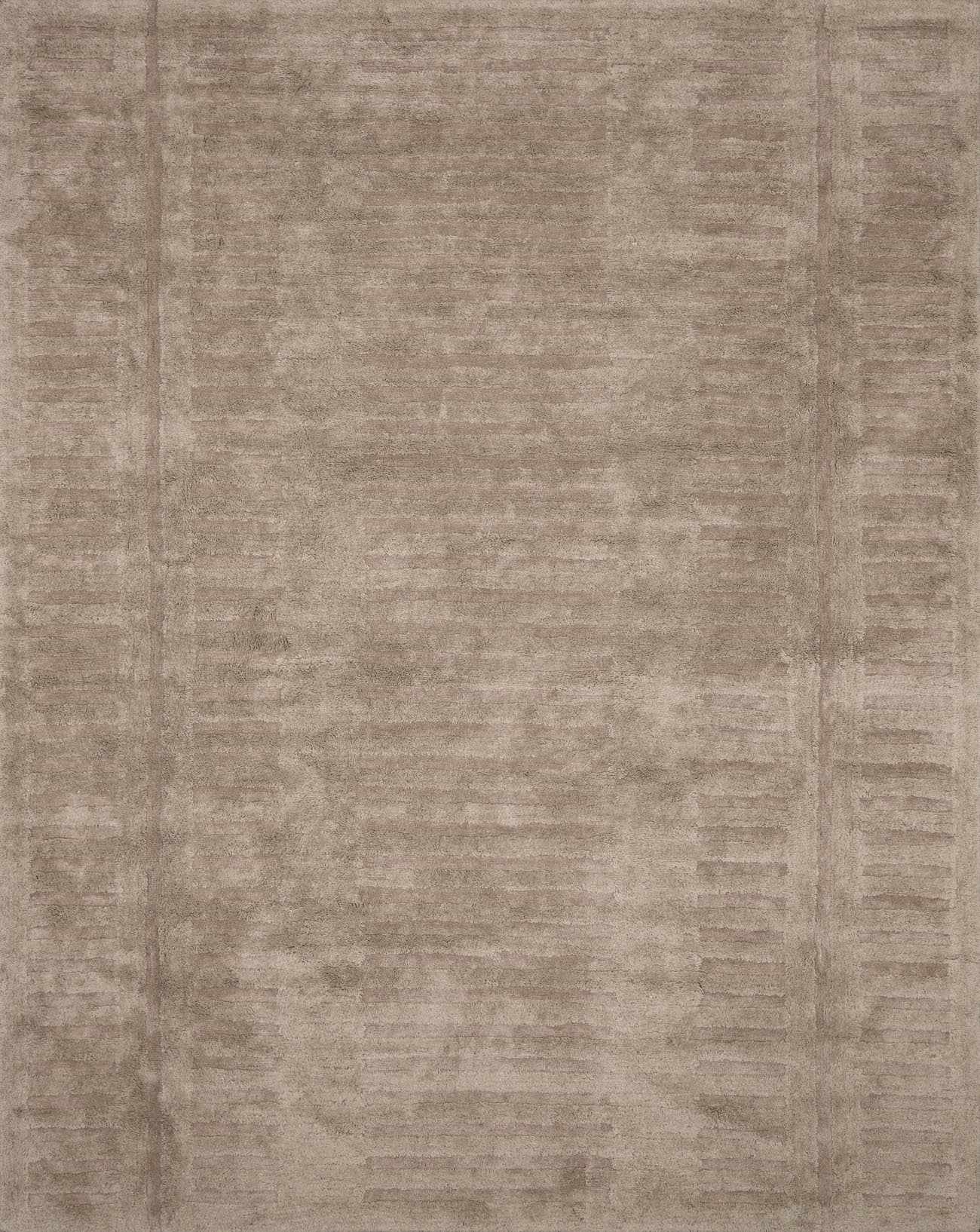 Washable Handmade Wool Rug - Brown - Ornate Home