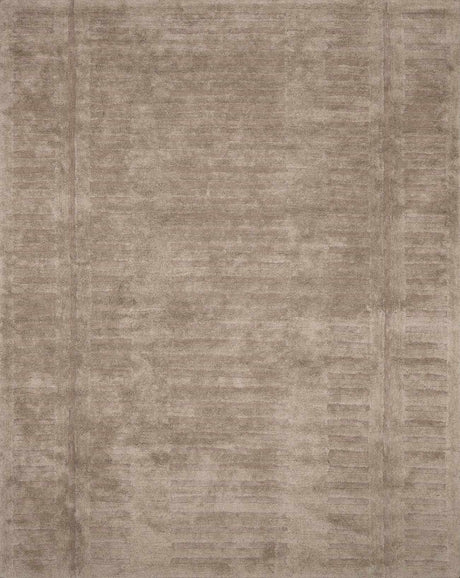 Washable Handmade Wool Rug - Brown - Ornate Home