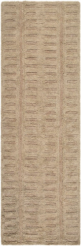 Washable Handmade Wool Rug - Brown - Ornate Home