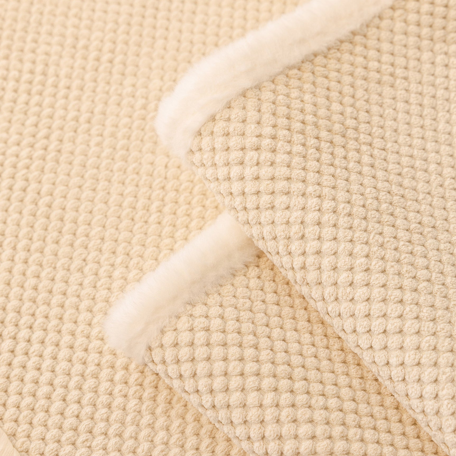 Washable Sofa Throw Pad, Non-Slip Sofa Mat Cozy Couch Slipcover with Soft Furry Trim - Ornate Home