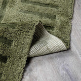 Washable Wool Rug - Green - Clearance - Ornate Home