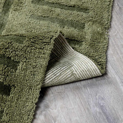 Washable Wool Rug - Green - Clearance - Ornate Home