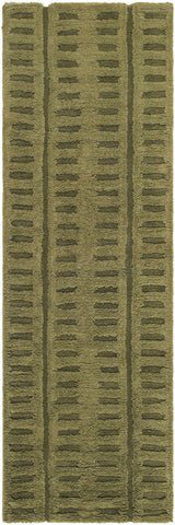 Washable Wool Rug - Green - Clearance - Ornate Home