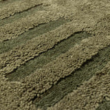 Washable Wool Rug - Green - Clearance - Ornate Home
