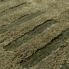 Washable Wool Rug - Green - Clearance - Ornate Home