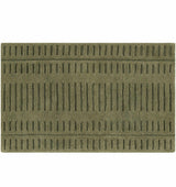 Washable Wool Rug - Green - Ornate Home