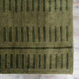 Washable Wool Rug - Green - Ornate Home