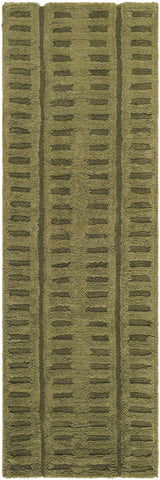 Washable Wool Rug - Green - Ornate Home