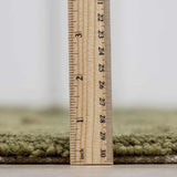 Washable Wool Rug - Green - Ornate Home