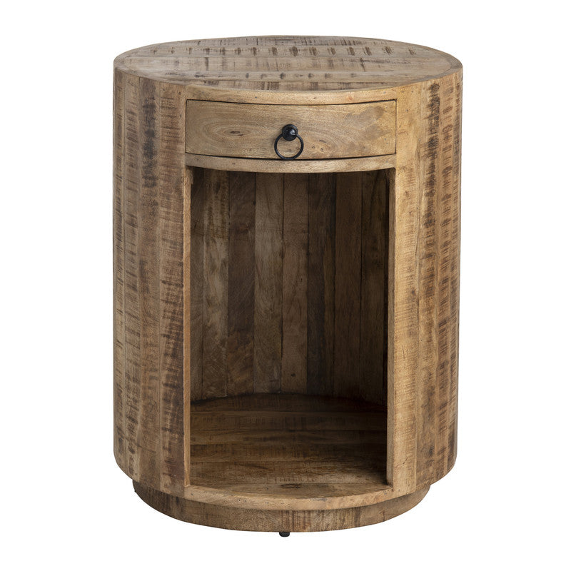 Washburne Brown Side Table - Ornate Home