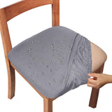 Water-Repellent Dining Room Chair Cover Spandex Elastic Removable Seat Covers - Ornate Home