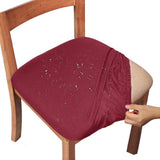 Water-Repellent Dining Room Chair Cover Spandex Elastic Removable Seat Covers - Ornate Home