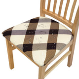 Water-Repellent Dining Room Chair Cover Spandex Elastic Removable Seat Covers - Ornate Home