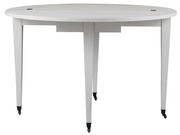 Watercolor White Sand Dining Table - Ornate Home