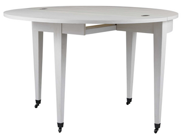 Watercolor White Sand Dining Table - Ornate Home