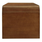 Waterflute Walnut 70" Fluted Sideboard Cabinet - Ornate Home