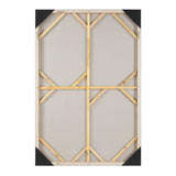 Waterfront Multicolor Geometric Abstract Art - Ornate Home