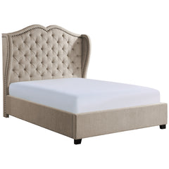 Waterlyn Beige Queen Bed - Ornate Home