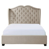 Waterlyn Beige Queen Bed - Ornate Home