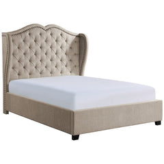 Waterlyn Beige Queen Bed - Ornate Home
