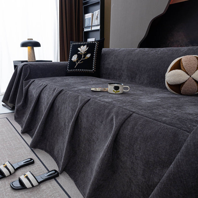 Waterproof Couch Cover Throw, Non Slip Furniture Protector for Leather & Fabric Sofa - Ornate Home